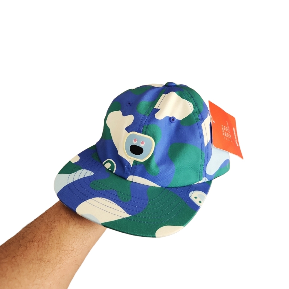 Rare Ice Cream Melting Polo Camo multicolor adjustable hat Sample New with Tags - Picture 3 of 11